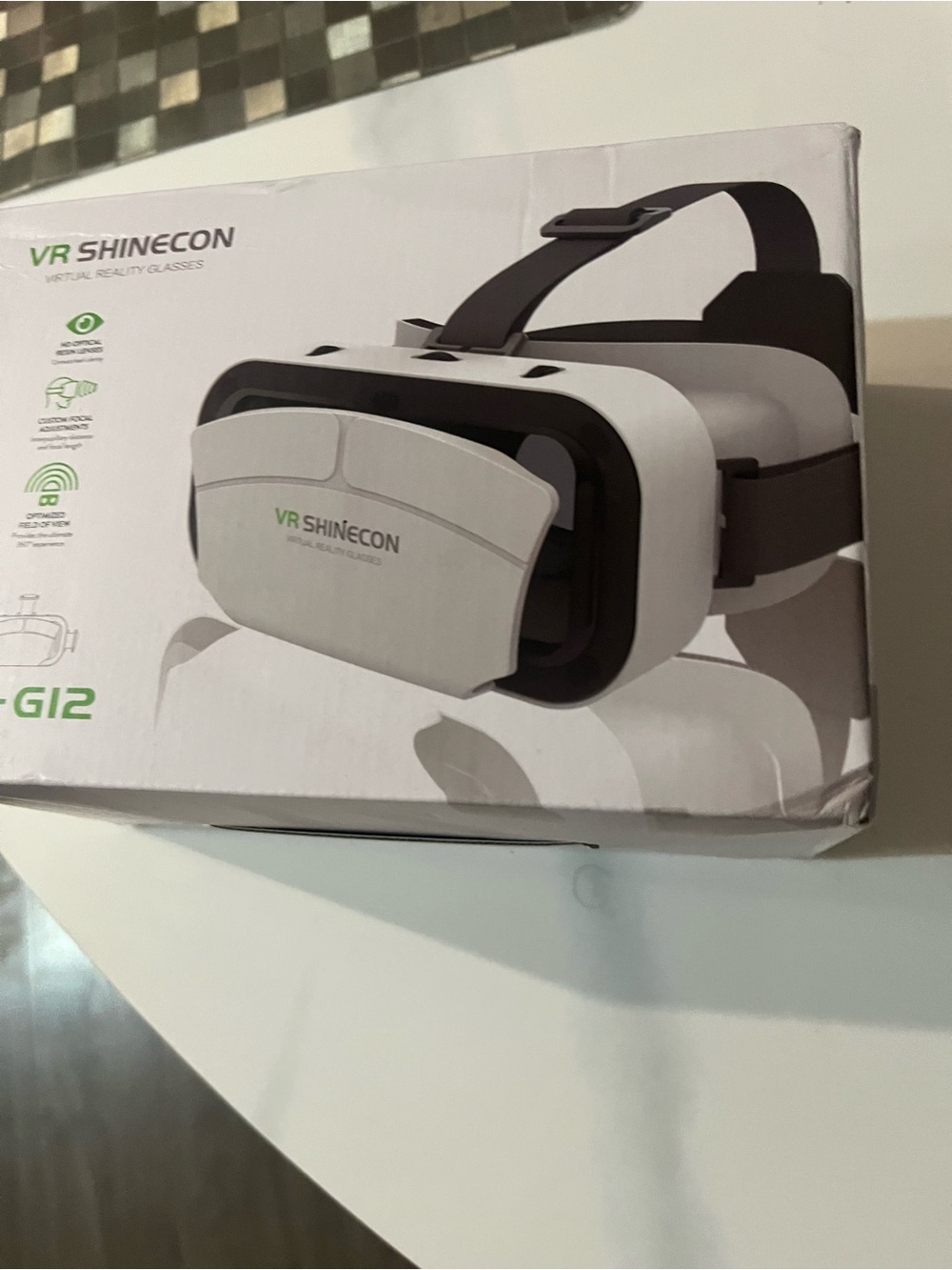 White VR Headset - Immersive Virtual Reality